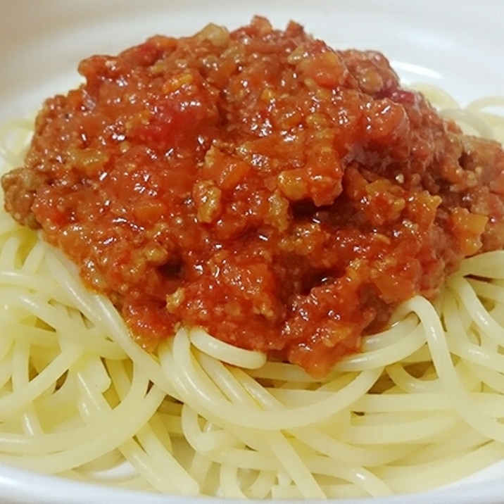 簡単 トマト缶で 甘いミートソース レシピ 作り方 By あやっくま3736 楽天レシピ